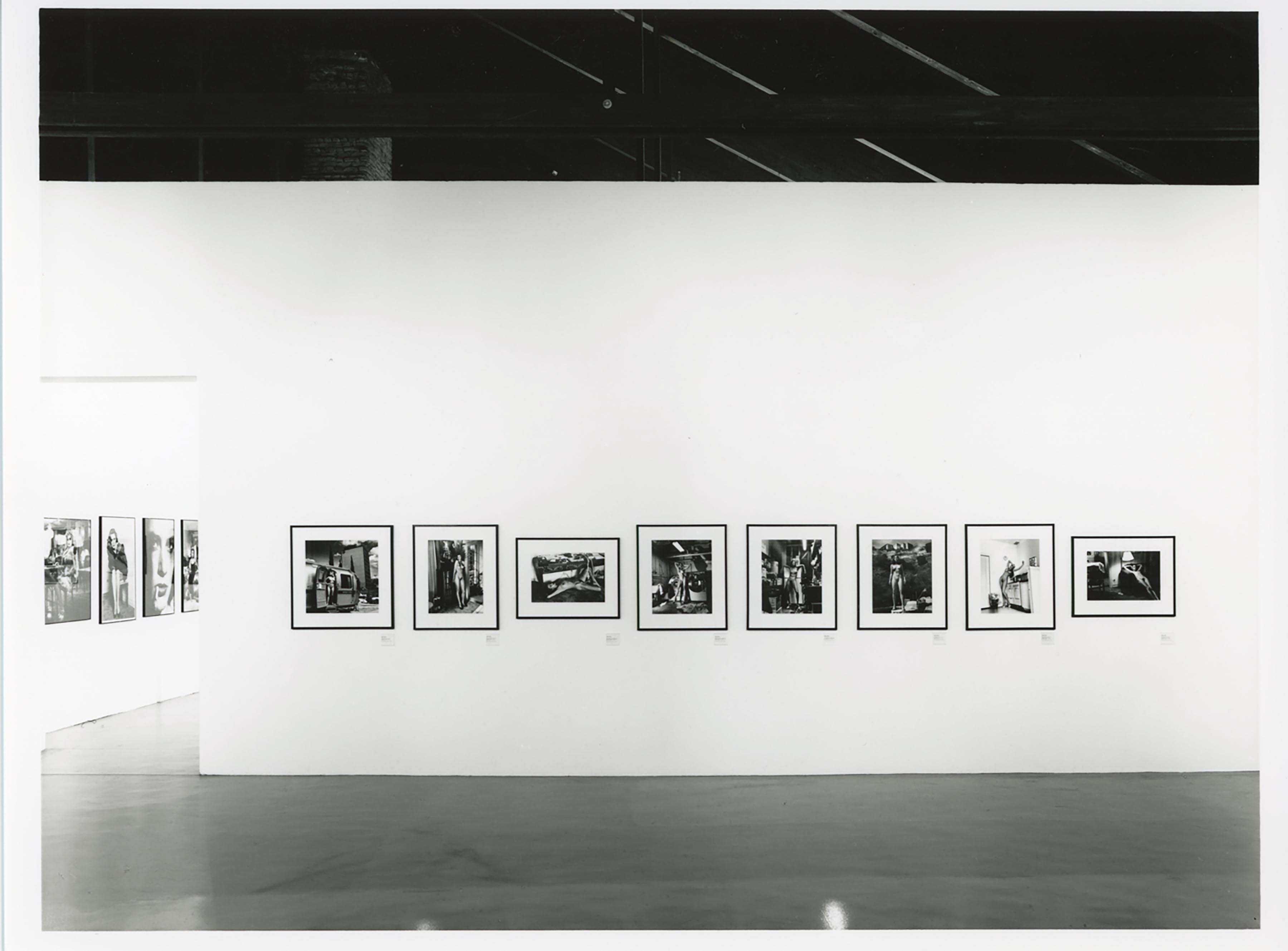 u0022Helmut Newtonu0022, installation view